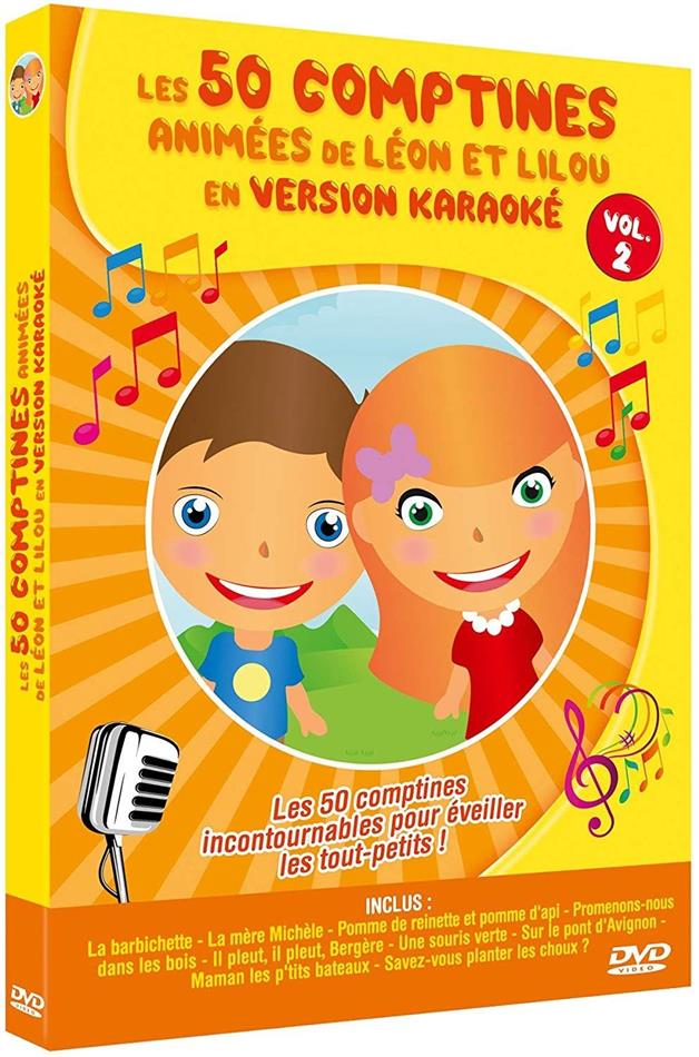 Les 50 comptines animées de Léon et Lilou en version Karaoké - Vol. 2