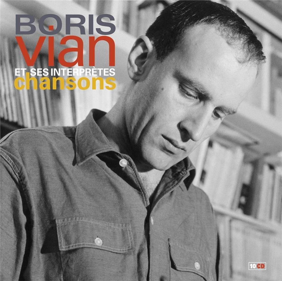Boris Vian - Chansons Boxset, 10 CDs