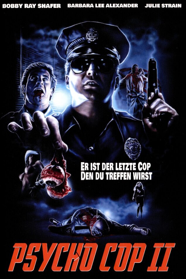 Psycho Cop 2 (1993) Grosse Hartbox, Limited Edition, Uncut