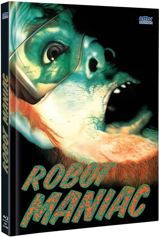 Robot Maniac (1984) Cover A, Limited Edition, Mediabook, Uncut, Blu-ray + DVD