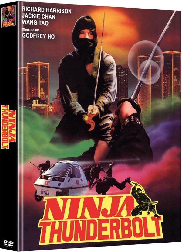 Ninja Thunderbolt (1984) Cover B, Limited Edition, Mediabook, Uncut, 2 DVDs