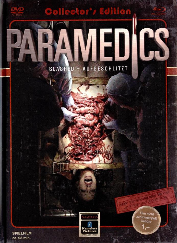 Paramedics - Slashed - Aufgeschlitzt (2016) Cover C, Limited Edition, Mediabook, Blu-ray + DVD