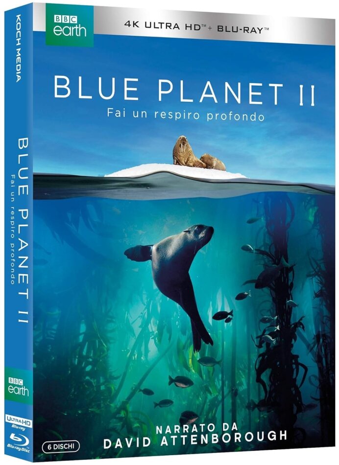 Blue Planet 2 (2017) BBC Earth, 3 4K Ultra HDs + 3 Blu-rays