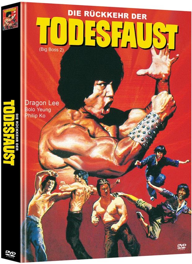 Die Rückkehr der Todesfaust (1982) Cover A, Limited Edition, Mediabook, 2 DVDs