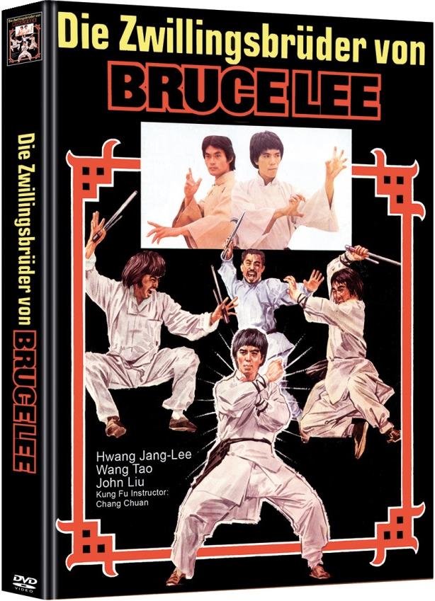 Die Zwillingsbrüder von Bruce Lee (1976) Cover A, Limited Edition, Mediabook, 2 DVDs