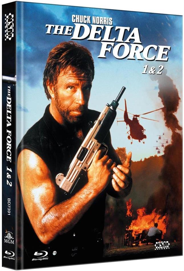 The Delta Force 1 & 2 Limited Collector's Edition, Mediabook, 2 Blu-rays
