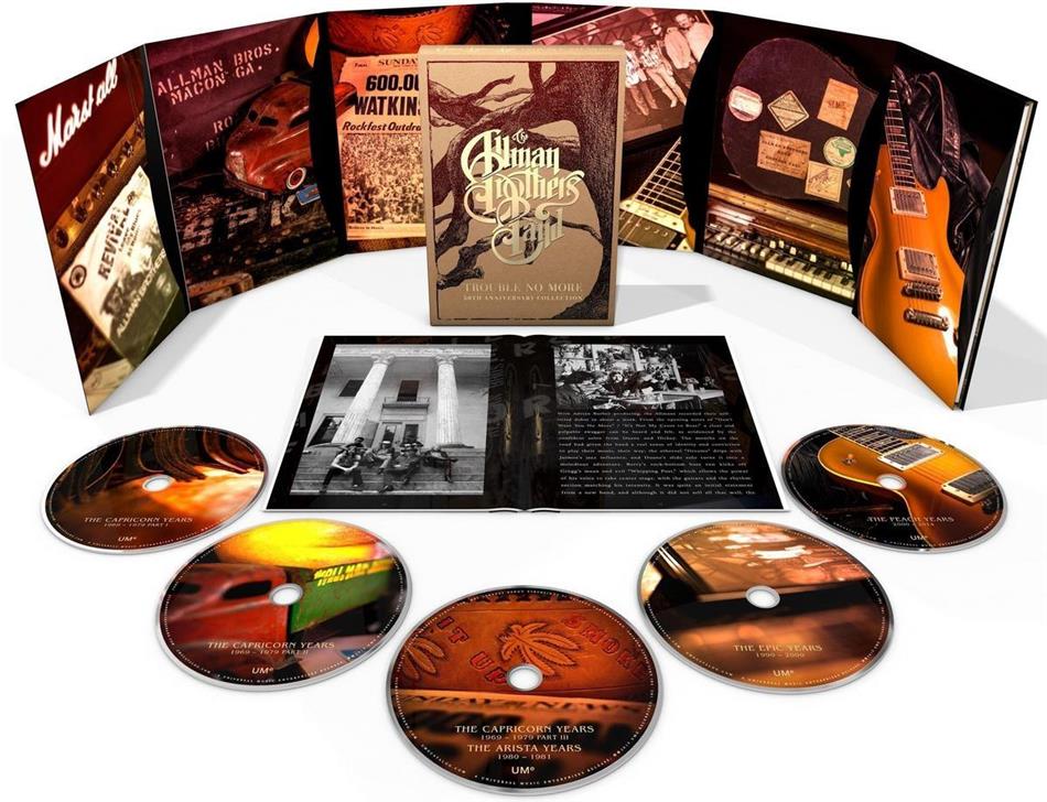 Allman Brothers Band - Trouble No More: 50Th Anniversary Collection Box, 5 CDs