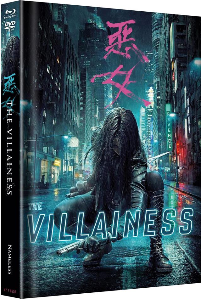 The Villainess (2017) Cover A, Limited Edition, Mediabook, Blu-ray + DVD