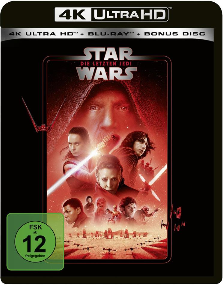Star Wars - Episode 8 - Die letzten Jedi (2017) Line Look, Neuauflage, 4K Ultra HD + 2 Blu-rays
