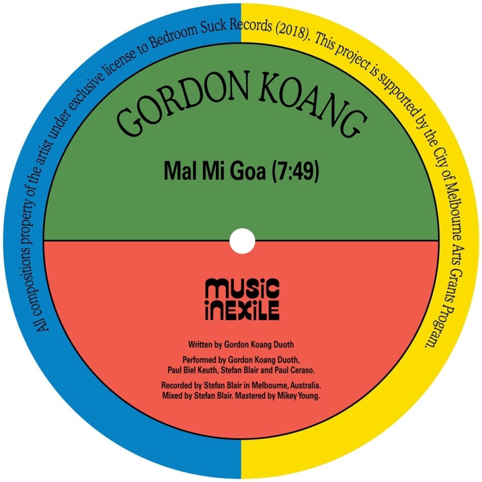 Gordon Koang - Mal Mi Goa / Salaam 12" Maxi