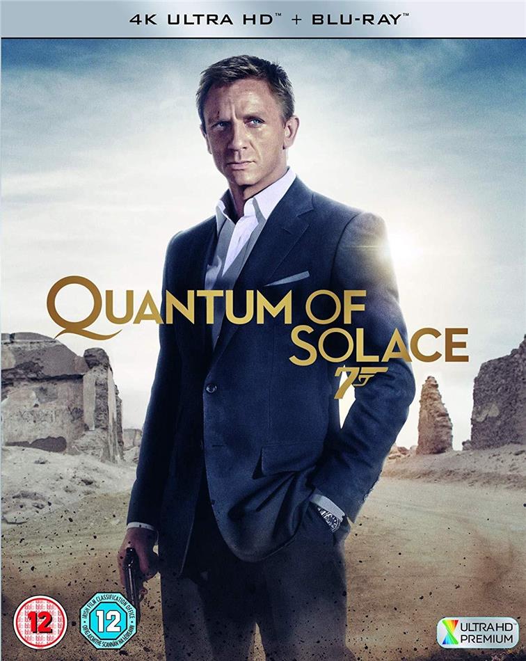 James Bond - Quantum Of Solace (2008) 4K Ultra HD + Blu-ray