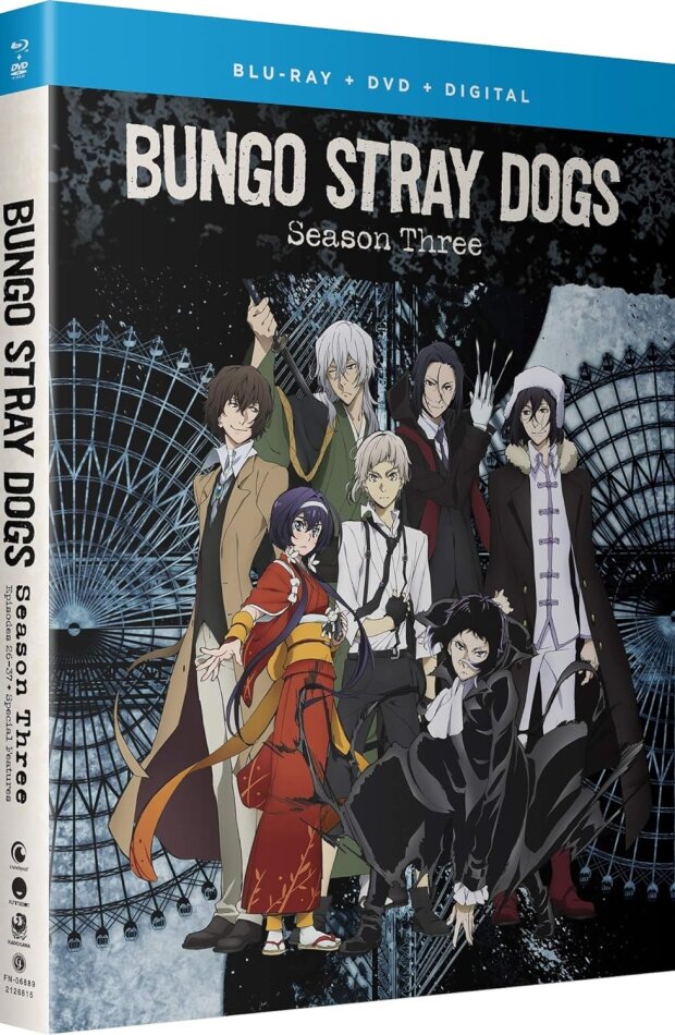 Bungo Stray Dogs - Season 3 2 Blu-rays + 2 DVDs