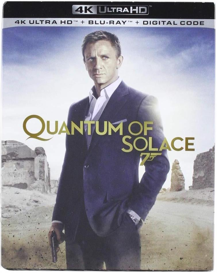 James Bond - Quantum Of Solace (2008) 4K Ultra HD + Blu-ray