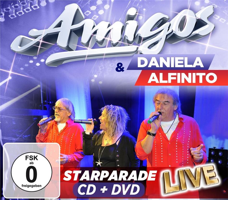 Amigos & Daniela Alfinito - Starparade Live CD + DVD