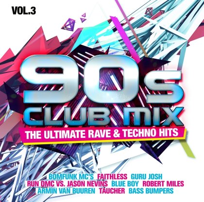 90S Club Mix Vol. 3 - The Ultimative Rave & Techno (2 CDs)