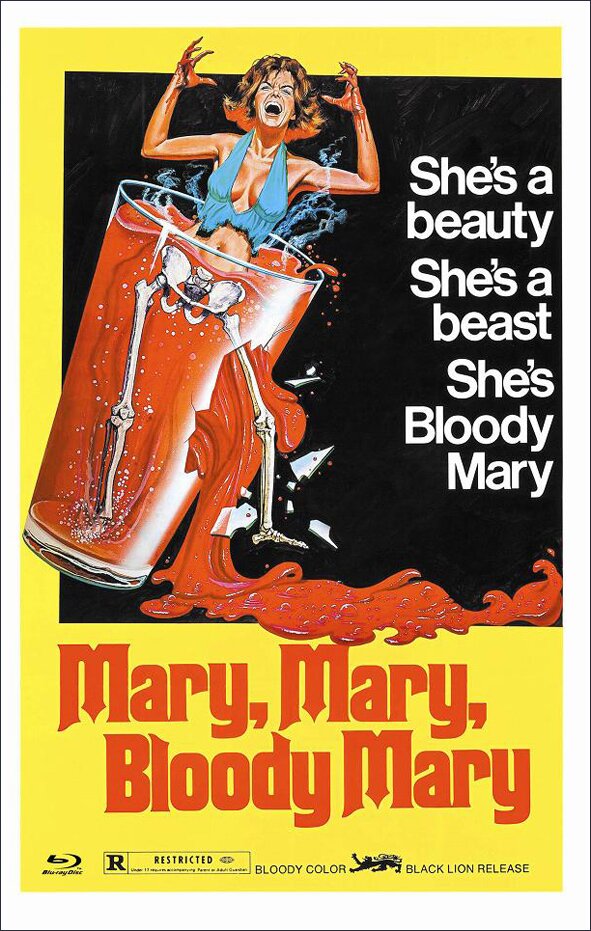 Mary, Mary, Bloody Mary (1975) Cover A, Grosse Hartbox, Édition Limitée, Uncut