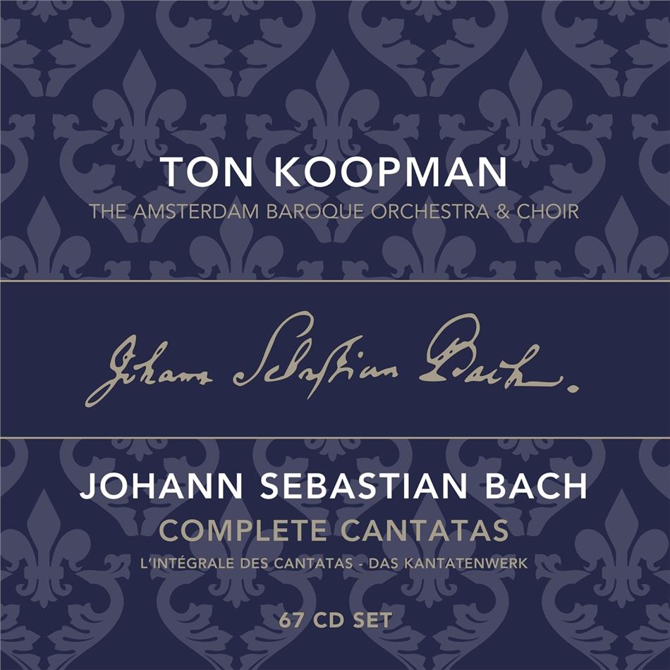 Johann Sebastian Bach (1685-1750), Ton Koopman & The Amsterdam Baroque Orchestra - Complete Bach Cantatas 67 CDs