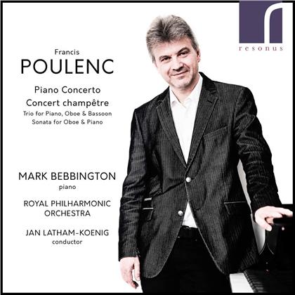 Francis Poulenc (1899-1963), Jan Latham-Koenig, John Roberts, Jonathan Davies, Mark Bebbington, &hellip; - Piano Concerto