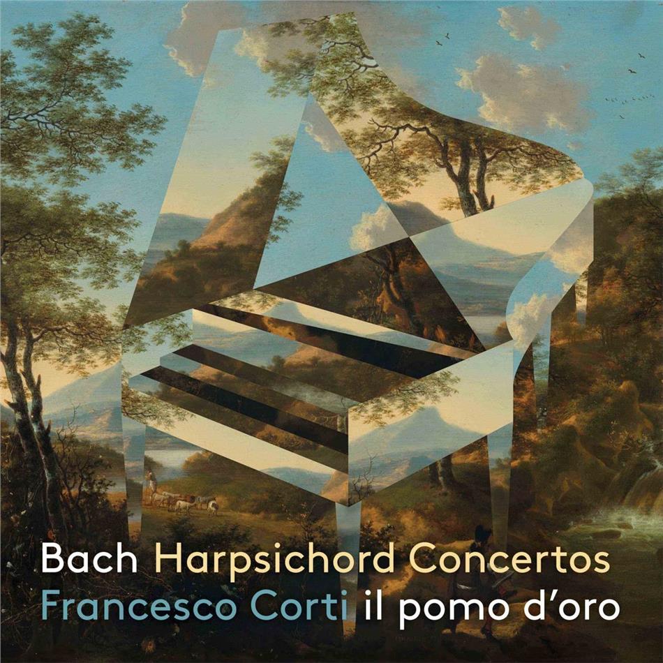 Johann Sebastian Bach (1685-1750), Francesco Corti & Il Pomo d'Oro - Harpsichord Concertos BWV1052, 1055, 1058 Digipack