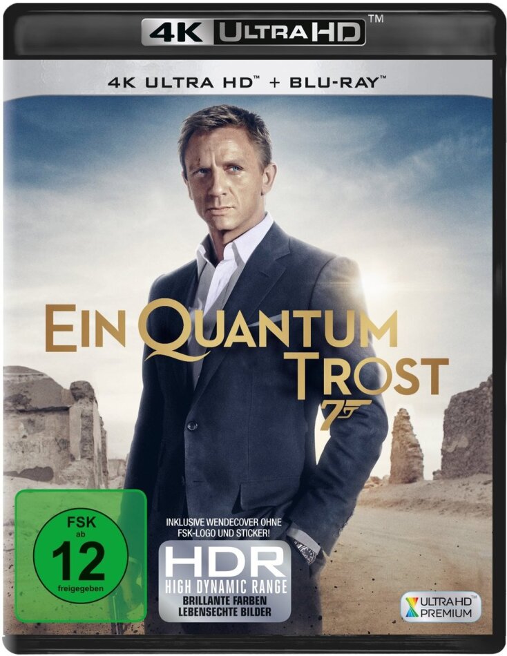 James Bond: Ein Quantum Trost (2008) 4K Ultra HD + Blu-ray