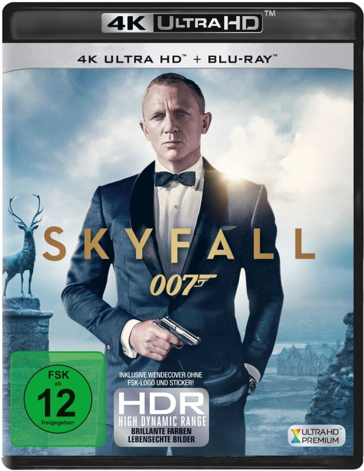 James Bond: Skyfall (2012) 4K Ultra HD + Blu-ray