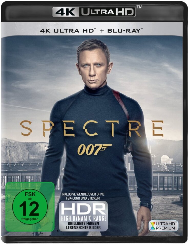 James Bond: Spectre (2015) 4K Ultra HD + Blu-ray