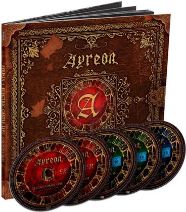 Ayreon - Electric Castle Live And Other Tales (Limited Earbook Edition, 2 CDs + 2 DVDs + Blu-ray)