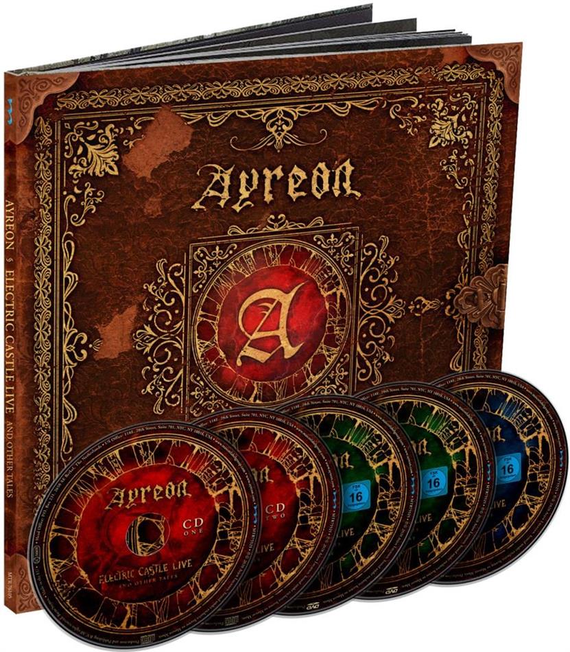 Ayreon - Electric Castle Live And Other Tales Limited Earbook Edition, 2 CD + 2 DVD + Blu-ray