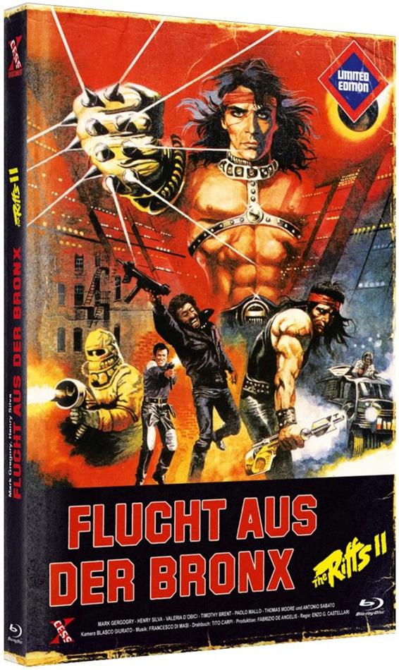 Flucht aus der Bronx - The Riffs 2 (1983) Grosse Hartbox, Limited Edition