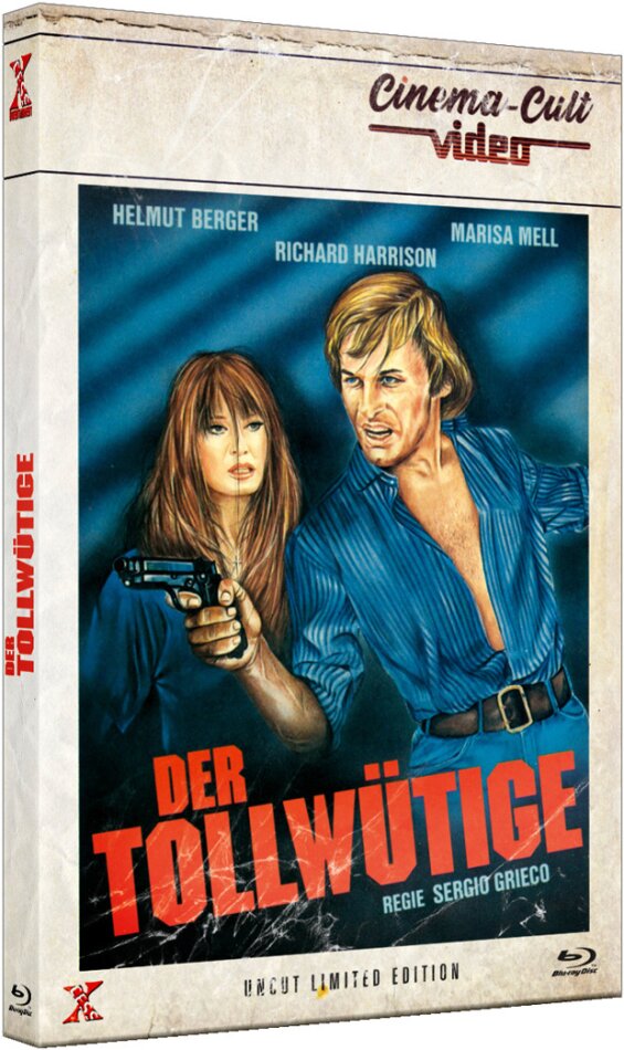 Der Tollwütige (1977) Grosse Hartbox, Limited Edition, Uncut