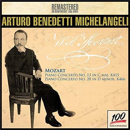 Wolfgang Amadeus Mozart (1756-1791) & Arturo Benedetti Michelangeli - Piano Concerto N.13 K415, N. 20 K466 (Remastered, LP)