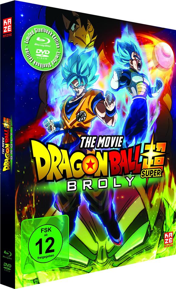 Dragon Ball Super - Broly (2018) Limited Edition, Steelbook, Blu-ray + DVD