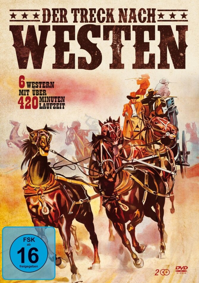 Der Treck nach Westen 2 DVDs