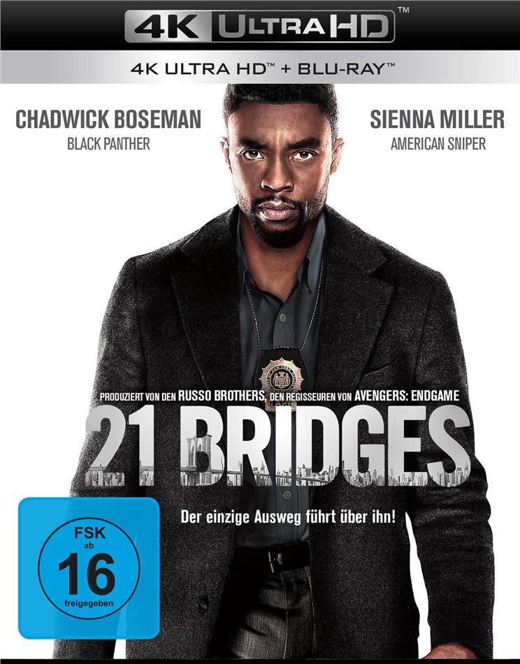 21 Bridges (2019) 4K Ultra HD + Blu-ray
