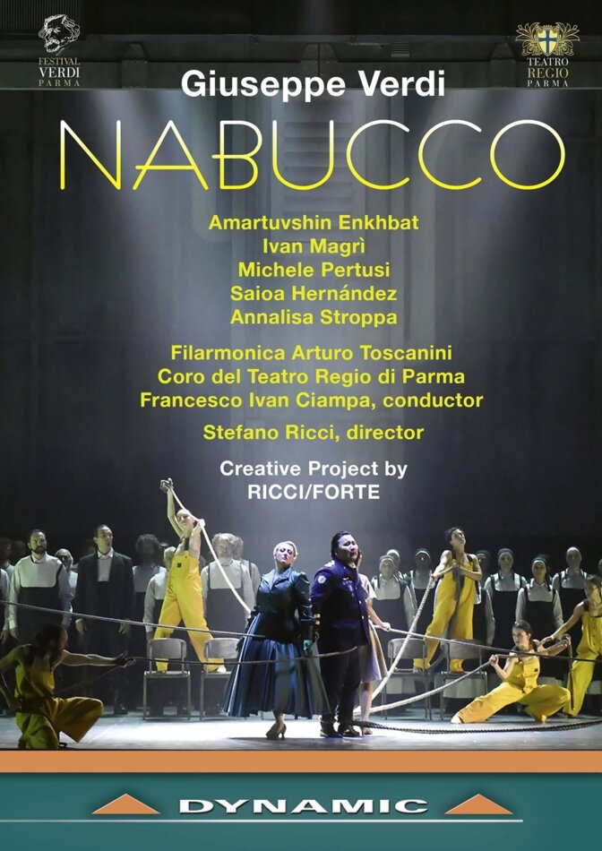 Filarmonica Arturo Toscanini, Coro del Teatro Regio di Parma, Amartuvshin Enkhbat & Francesco Ivan Ciampa - Nabucco