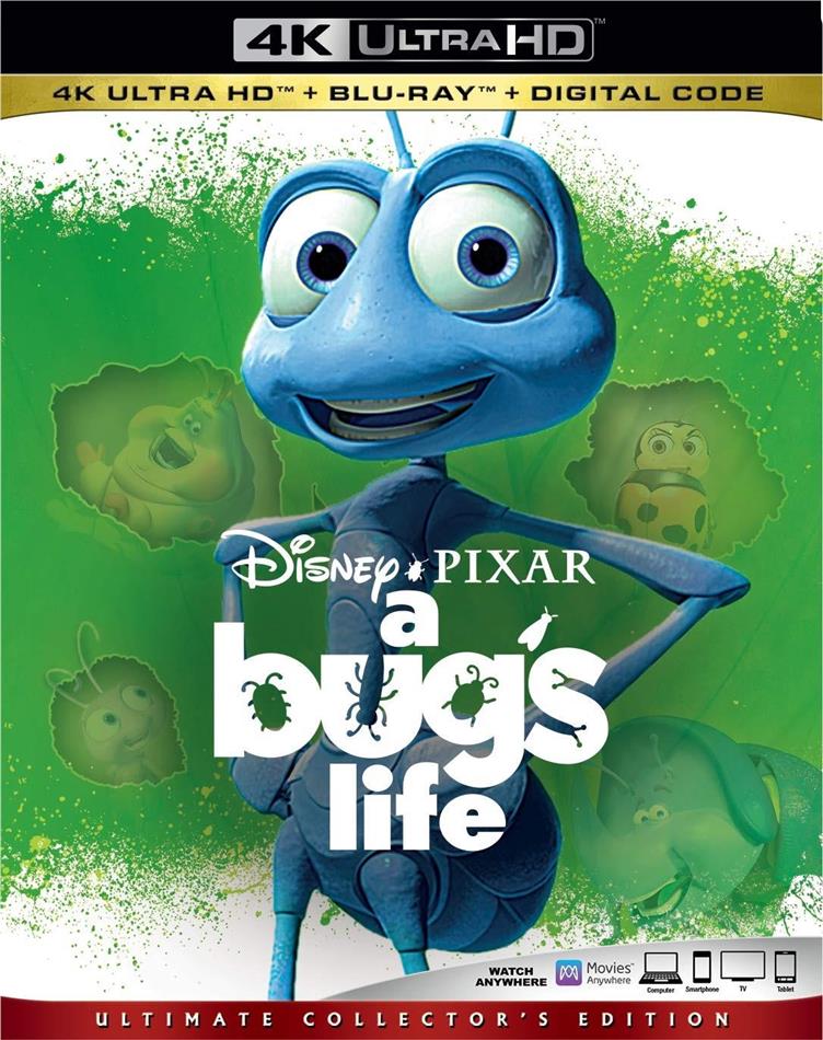 A Bug's Life (1998) Ultimate Collector's Edition, 4K Ultra HD + Blu-ray