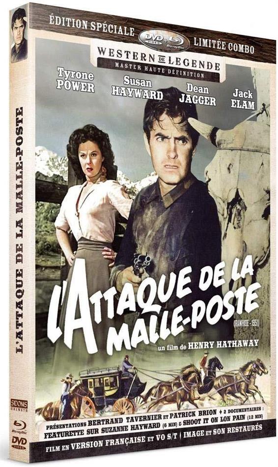 L'attaque de la malle-poste (1951) Western de Légende, s/w, Limited Edition, Restaurierte Fassung, Special Edition, Blu-ray + DVD