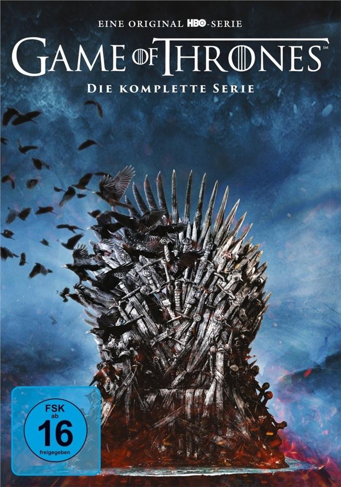 Game of Thrones - Die komplette Serie - Staffeln 1-8 38 DVDs