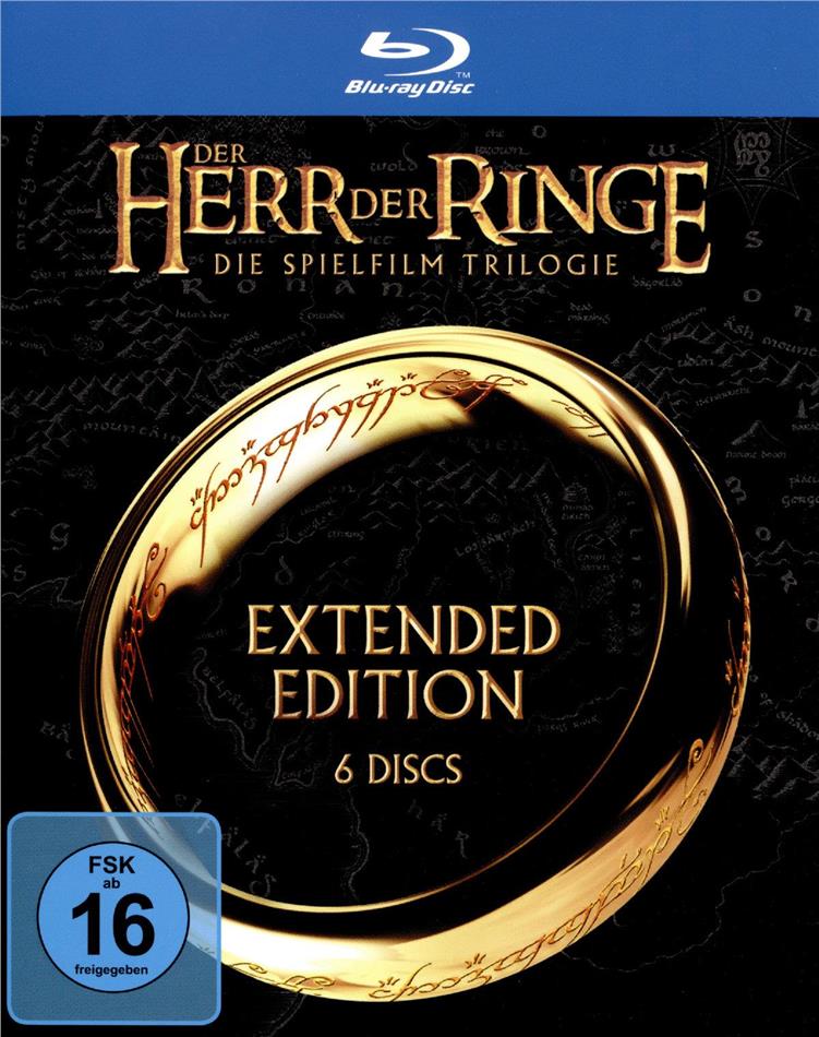 Der Herr der Ringe - Trilogie Extended Edition, 6 Blu-rays