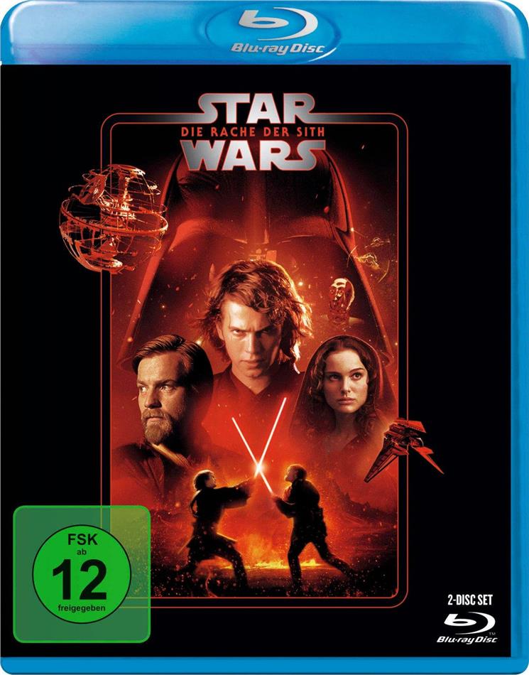 Star Wars - Episode 3 - Die Rache der Sith (2005) Line Look, 2 Blu-rays