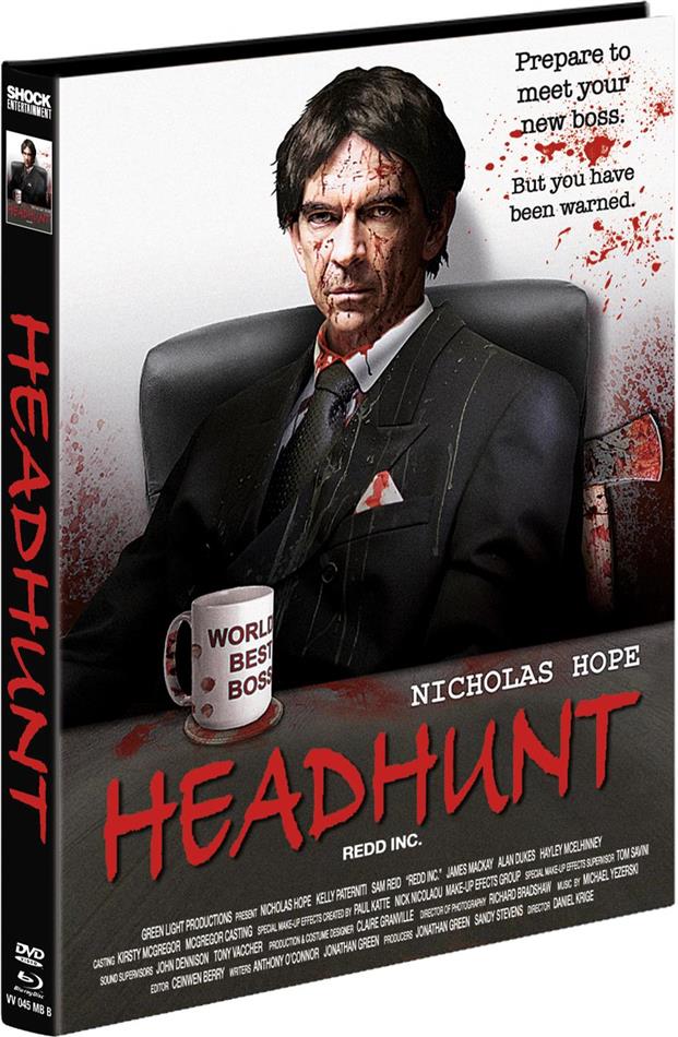 Headhunt (2012) Cover B, Limited Edition, Mediabook, Blu-ray + DVD