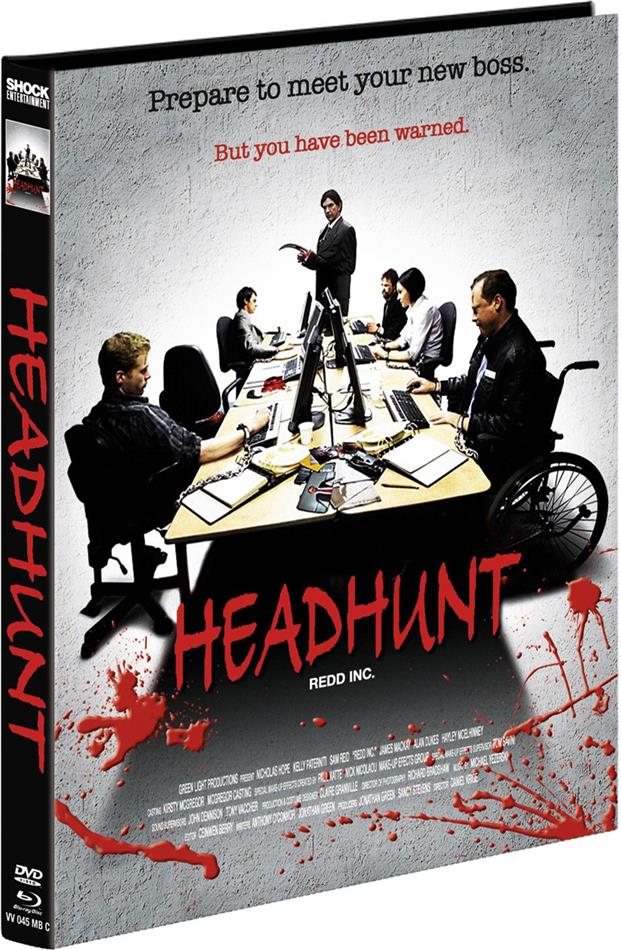 Headhunt (2012) Cover C, Limited Edition, Mediabook, Blu-ray + DVD