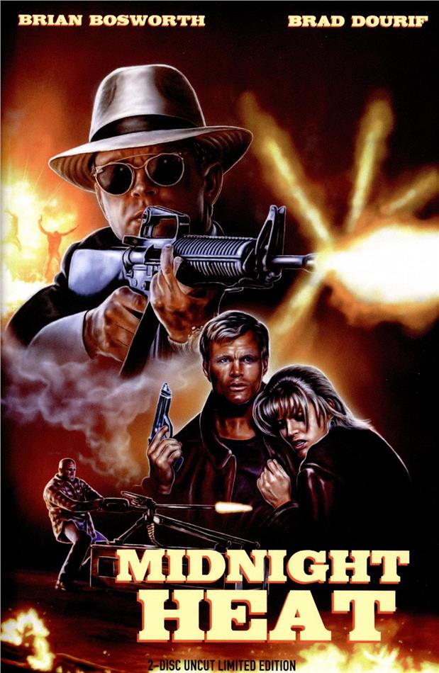 Midnight Heat (1996) Hardcover, Limited Edition, Uncut, Blu-ray + DVD