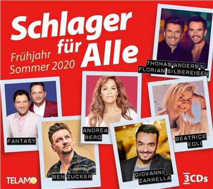 Schlager f&uuml;r Alle:Fr&uuml;hling/Sommer 2020 (3 CDs)