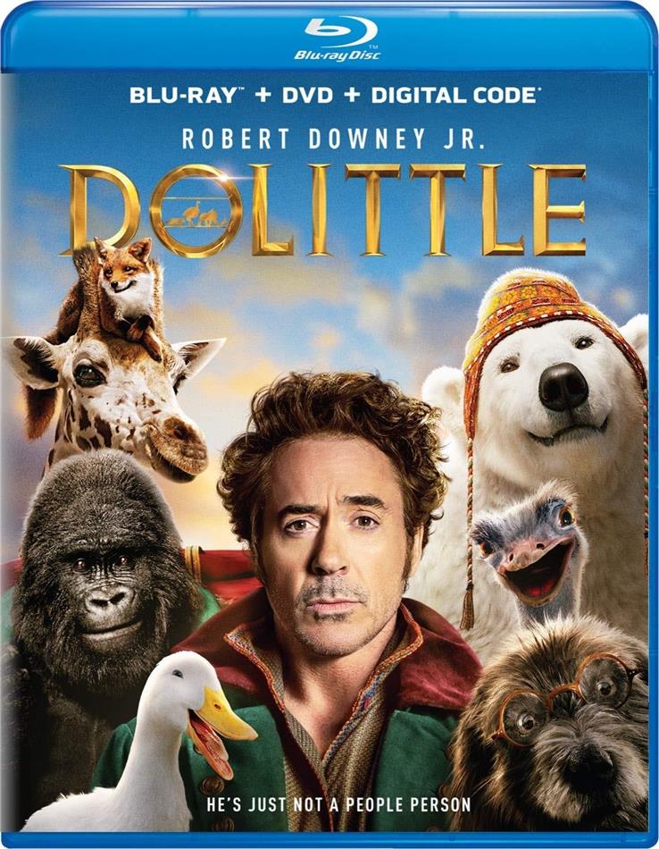 Dolittle (2020) Blu-ray + DVD
