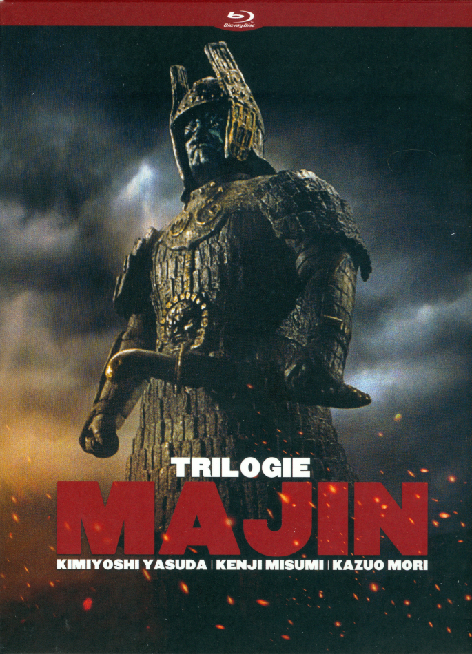 Majin: Trilogie - Majin / Le Retour de Majin / Le Combat Final de Majin Schuber, Digipack, 2 Blu-rays + 2 DVDs