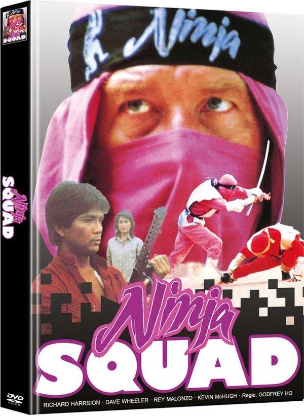 Ninja Squad (1986) Cover B, Limited Edition, Mediabook, 2 DVDs