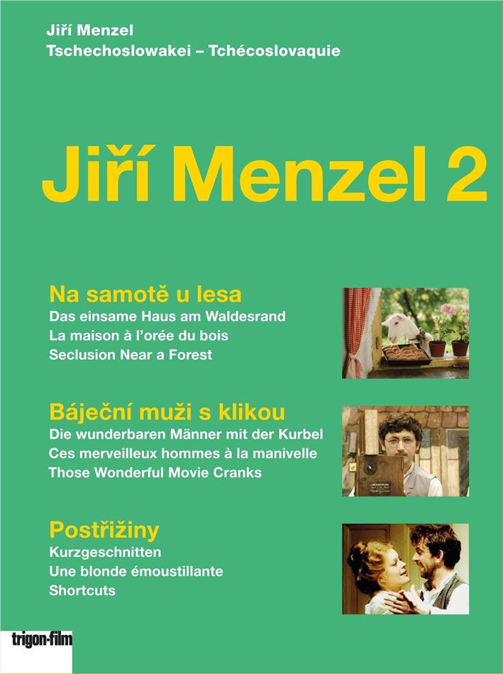 Jiří Menzel Box 2 Trigon-Film, 3 DVDs
