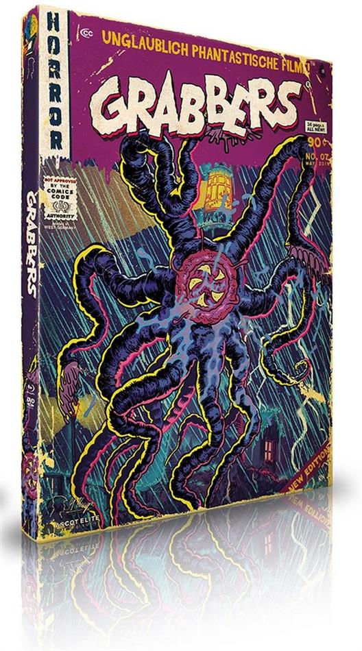 Grabbers (2012) UPFC - Unglaublich Phantastische Filme Collection, Limited Edition, Mediabook, Blu-ray + DVD