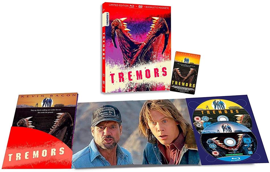 Tremors (1990) I Numeri 1, Limited Edition, Blu-ray + DVD